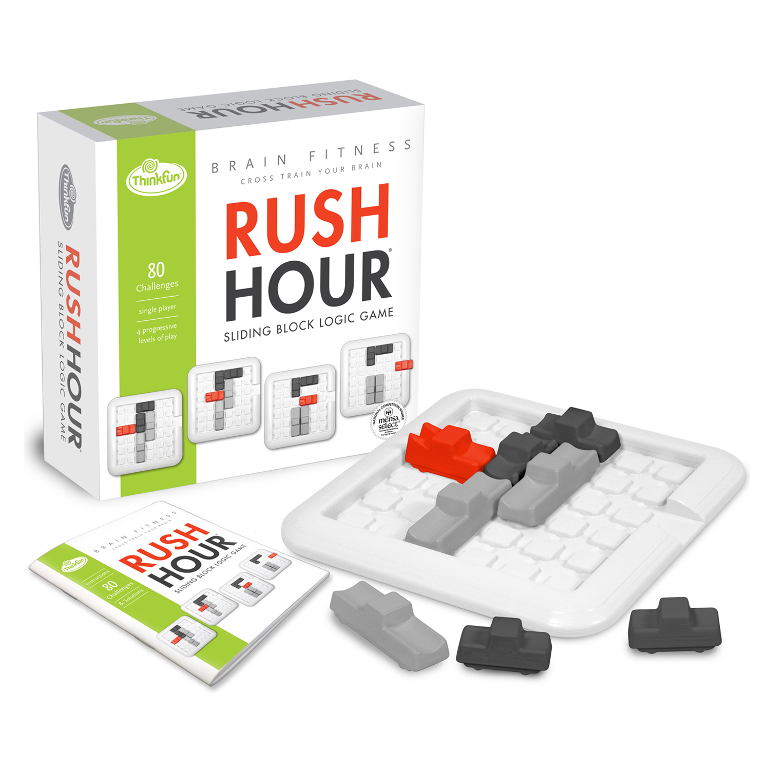 Игры для мозга. Rush hour головоломка THINKFUN. THINKFUN головоломка час пик. Игра-головоломка 